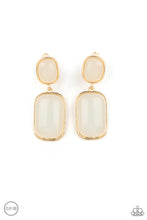 Load image into Gallery viewer, Meet Me At The Plaza - Gold Clip on Earring Paparazzi
