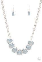 Load image into Gallery viewer, Paparazzi Above The Clouds - Silver Moonstone Necklace
