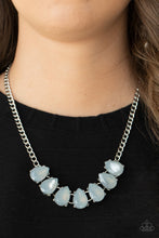 Load image into Gallery viewer, Paparazzi Above The Clouds - Silver Moonstone Necklace
