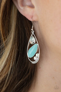 Harmonious Harbors - Blue Earring Paparazzi