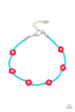 Load image into Gallery viewer, Camp Flower Power - Pink Seed Bead Bracelet Paparazzi
