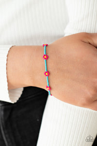 Camp Flower Power - Pink Seed Bead Bracelet Paparazzi