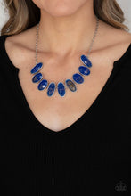 Load image into Gallery viewer, Paparazzi Elliptical Episode - Blue Necklace
