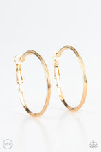 Load image into Gallery viewer, City Classic - Gold Hoop Earring Paparazzi
