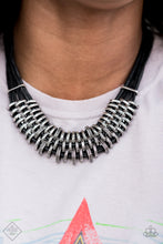 Load image into Gallery viewer, Lock, Stock, and SPARKLE - Black Necklace Paparazzi
