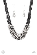 Load image into Gallery viewer, Lock, Stock, and SPARKLE - Black Necklace Paparazzi

