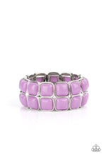 Load image into Gallery viewer, Double The DIVA-ttitude - Purple Bracelet Paparazzi
