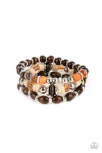 Load image into Gallery viewer, Paparazzi Belongs In The Wild - Multi Wood Bracelet
