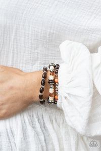 Paparazzi Belongs In The Wild - Multi Wood Bracelet