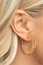 Load image into Gallery viewer, Moon Child Charisma - Gold Earring Paparazzi
