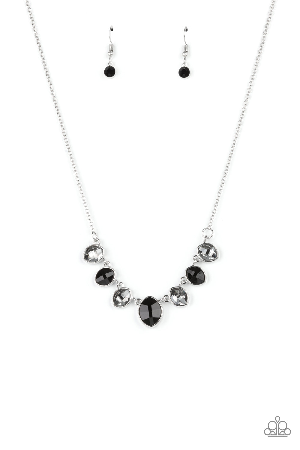 Paparazzi Material Girl Glamour - Black Necklace