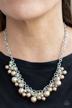 Load image into Gallery viewer, Paparazzi Positively PEARL-escent - Brown Pearl Necklace
