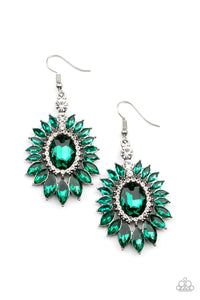 Big Time Twinkle - Green Earring Paparazzi