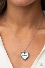 Load image into Gallery viewer, Paparazzi The Real Boss - Silver Hematite Necklace
