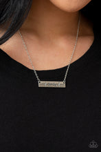 Load image into Gallery viewer, Paparazzi Living The Mom Life - Silver Necklace
