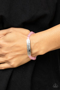 Family is Forever - Pink Moonstone Bracelet Paparazzi