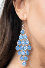 Load image into Gallery viewer, Paparazzi With All DEW Respect - Blue Earring
