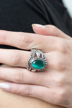 Load image into Gallery viewer, Paparazzi Jubilant Gem - Green Ring
