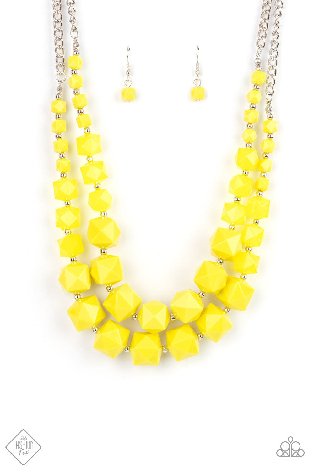 Summer Excursion- Yellow Necklace Paparazzi