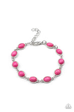 Load image into Gallery viewer, Paparazzi Desert Day Trip - Pink Stone Bracelet
