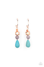 Load image into Gallery viewer, Boulevard Stroll - Copper Hoop Earring Paparazzi
