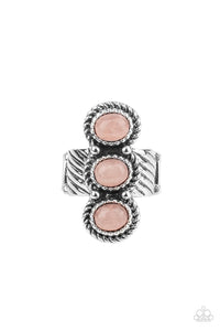 Peaceful Paradise - Pink Ring Paparazzi