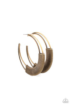 Load image into Gallery viewer, Artisan Attitude - Brass Hoop Paparazzi
