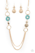 Load image into Gallery viewer, Grounded Glamour - Gold and Turquoise Set
