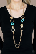 Load image into Gallery viewer, Grounded Glamour - Gold and Turquoise Set
