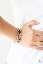 Load image into Gallery viewer, Cosmic Candescence - Blue Bracelet Paparazzi
