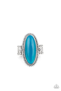 Oval Oasis - Blue Ring Paparazzi