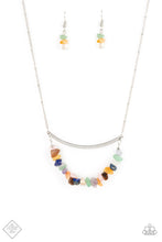 Load image into Gallery viewer, Pebble Prana Multi Stone Necklace
