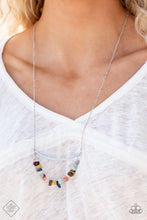 Load image into Gallery viewer, Pebble Prana Multi Stone Necklace
