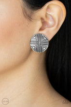 Load image into Gallery viewer, Shielded Shimmer - Silver Earring Paparazzi
