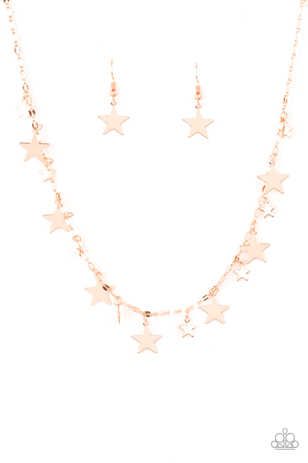 Starry Shindig - Copper Necklace Paparazzi
