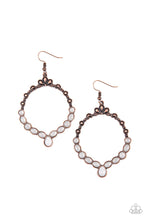 Load image into Gallery viewer, Paparazzi Thai Treasures - Copper Earring
