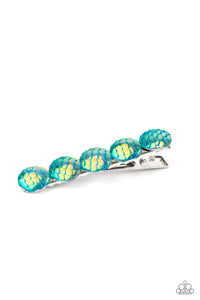 Paparazzi Mesmerizingly Mermaid - Blue Hair Clips