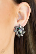 Load image into Gallery viewer, Sophisticated Swirl - Multi Clip On Earring Paparazzi
