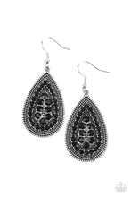 Load image into Gallery viewer, Interstellar Idol - Black Earring Paparazzi
