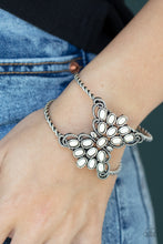 Load image into Gallery viewer, Pleasantly Plains - White Stone Bracelet Paparazzi
