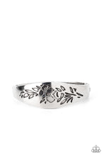 Load image into Gallery viewer, Fond of Florals - Silver Bracelet Paparazzi
