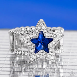 Paparazzi One Nation Under Sparkle - Blue Ring