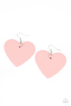 Load image into Gallery viewer, Country Crush - Pink Leather Earring Paparazzi
