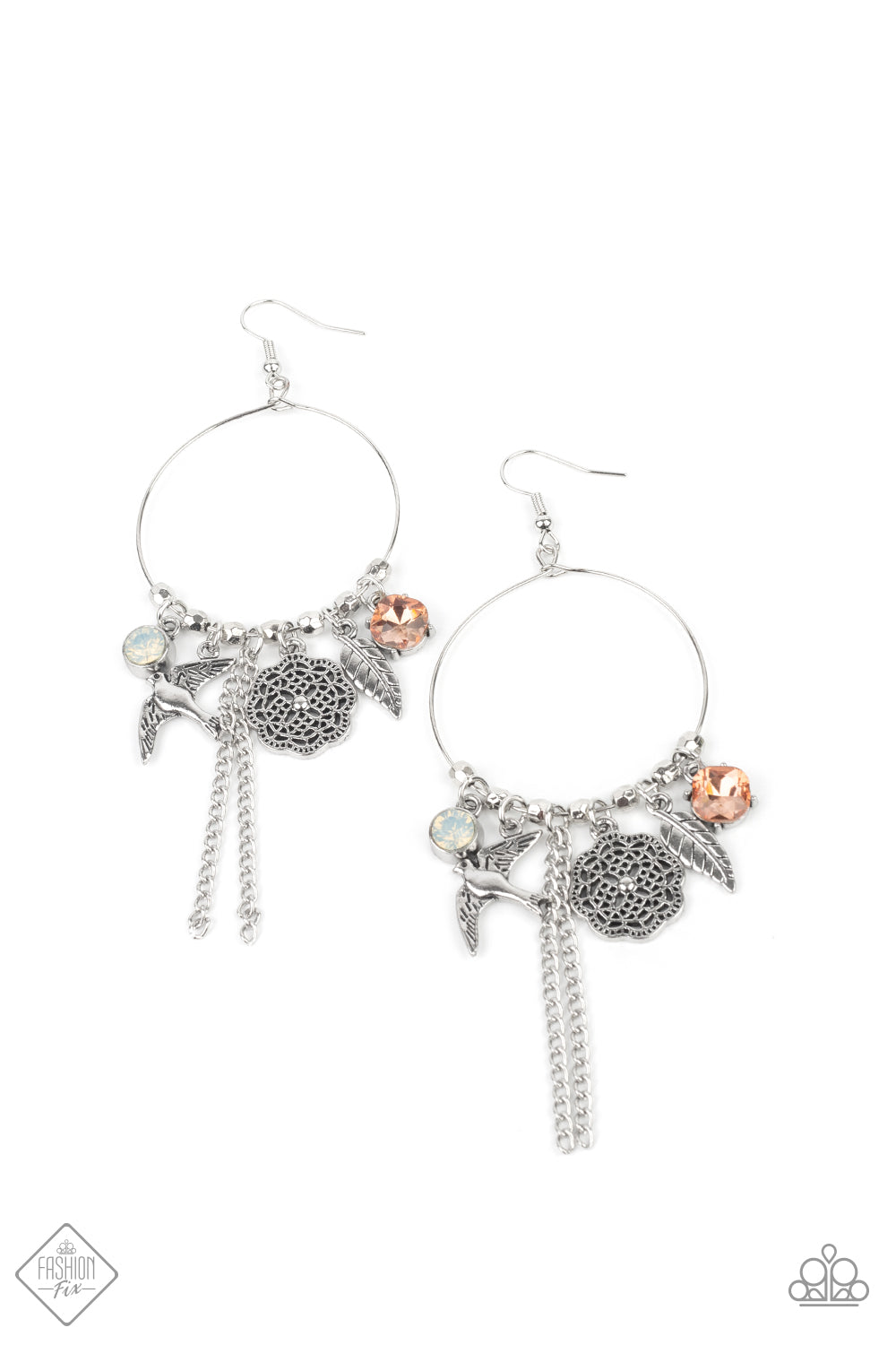 Paparazzi WEET Dreams -Silver Earring