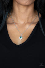 Load image into Gallery viewer, Paparazzi Vintage Validation - Green Necklace
