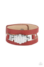 Load image into Gallery viewer, Ultra Urban - Red Leather Bracelet Paparazzi
