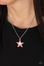 Load image into Gallery viewer, Paparazzi Anthem - Red Star Necklace
