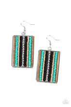 Load image into Gallery viewer, Beadwork Wonder - Black Seedbead Earring Paparazzi
