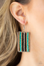 Load image into Gallery viewer, Beadwork Wonder - Black Seedbead Earring Paparazzi
