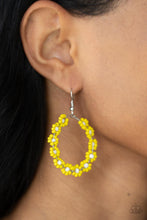 Load image into Gallery viewer, Paparazzi Festively Flower Child - Yellow Bead Earring
